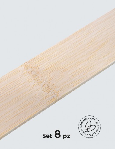 LAMINE IN BAMBOO MASSELLO - Set 8 pezzi