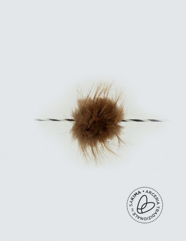 SILENZIATORE IN PELLICCIA DI CASTORO