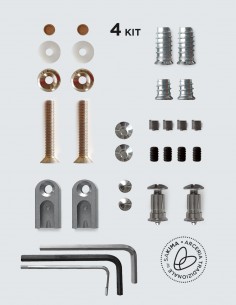 4 KIT FERRAMENTA COMPLETI...